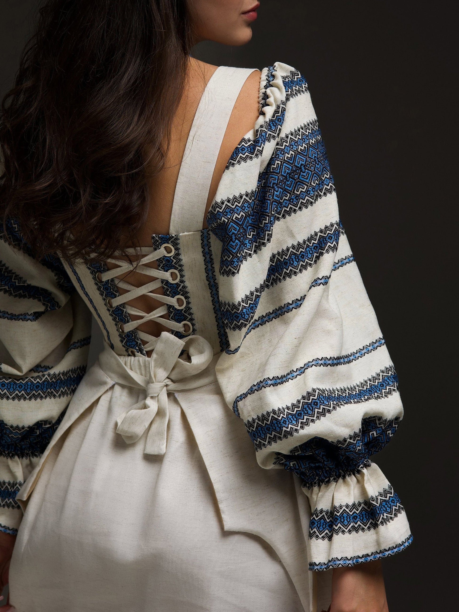 Printed Corset Suit