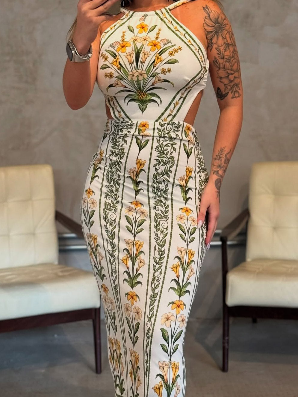 Flower jumpsuit