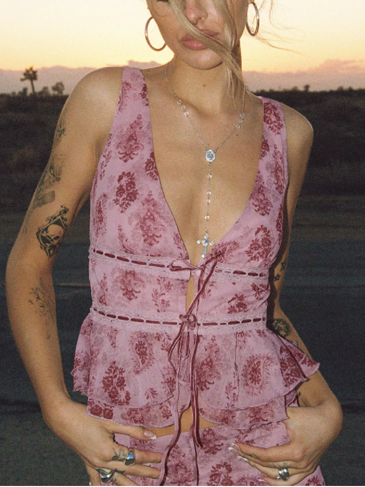 Violet Elf Suit-Top