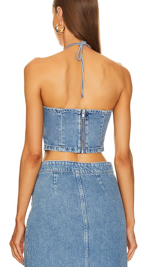 Rose Denim Suit